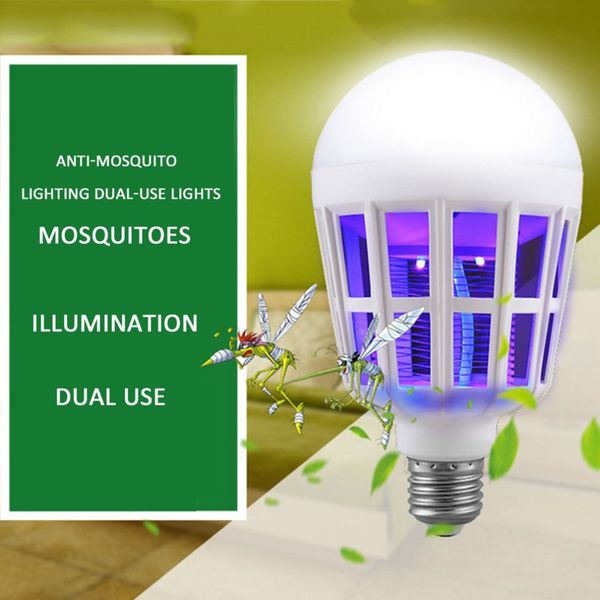

anti mosquito bulb lighting mosquito control dual-purpose lamp three stage switch bulb led mosquito killer lamp no noise sale