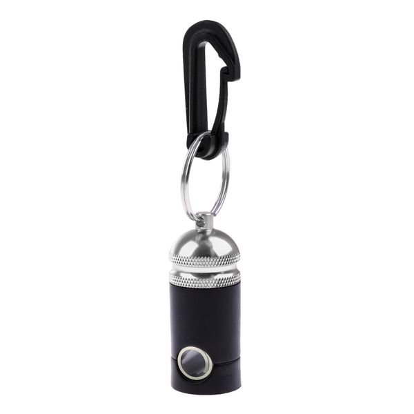 

premium aluminum scuba diving dive regulator ocs hose holder & snap clip