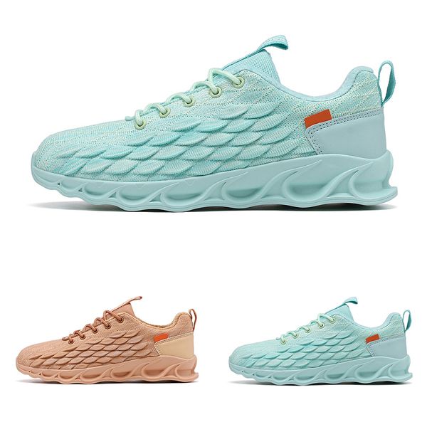 

orange light green blue grey type4 brown black lace cushion young men boy running shoes low cut designer trainers sports sneaker