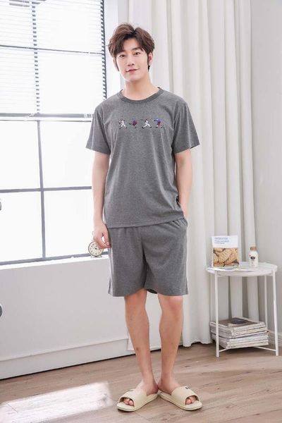 

2020 new products cotton set comfortable casual home and outer wear, Black;brown
