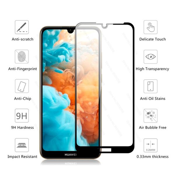 

защитное стекло для huawei y9s y6s 2020 протектор экрана для y 5 6 7 9 huawei y6 y7 pro y9 prime y5 2019 броневая защитная пленка