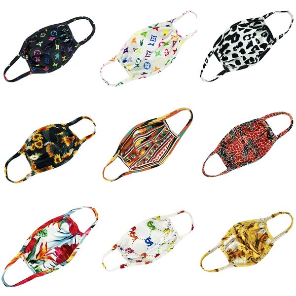 

in stock face masks men designer printed face mask 3 ply breathable blocking anti dust fog pm 2.5 mask #304, Black