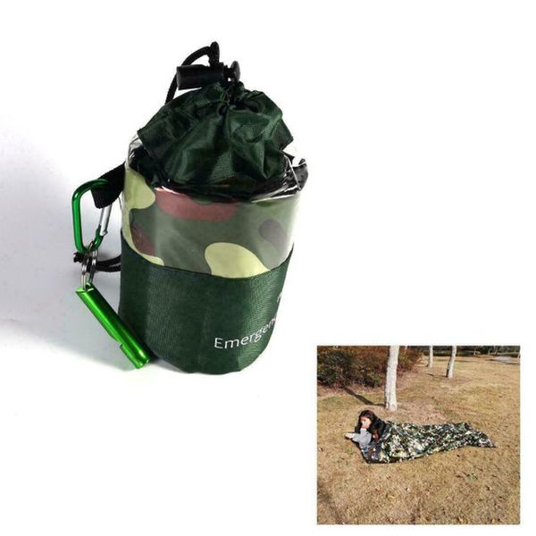 

outdoor accessories camping travel hiking portable practical camouflage sleeping bag emergency sleeping bags