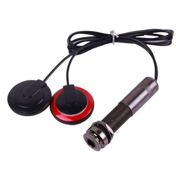 

mandolin twin internal dual sensor pickup piezo with 1/4 inch endpin jack
