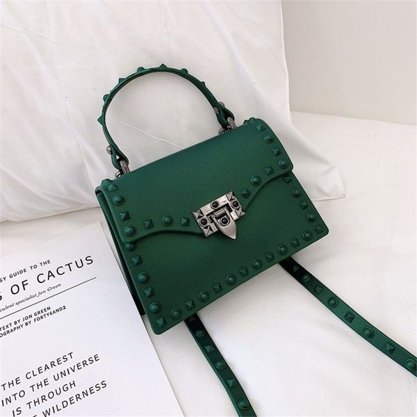 

Designer Luxury Shoulder Bags Womens Cross Body Luxury Handbag Ladies Fashion Famous Designer Brand Rivet Female Matte Leather Shoulder Bag1