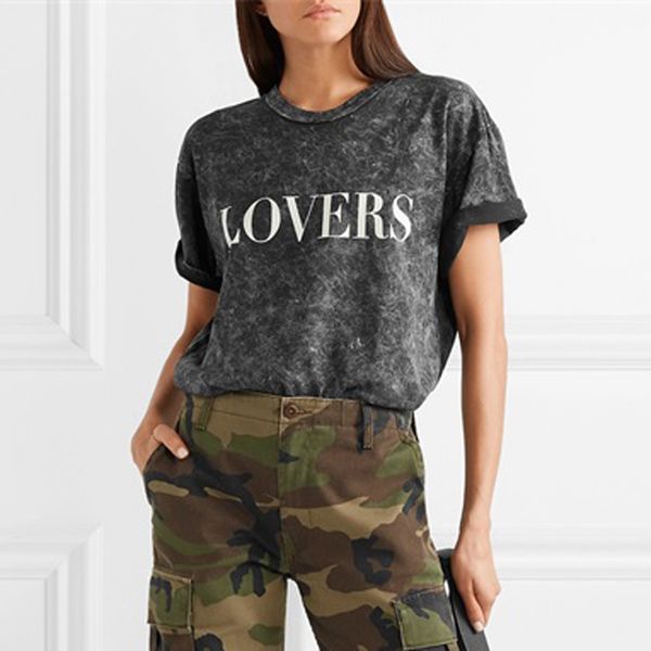 

19ss am1r1 gray crack t shirt lovers printed men women summer street vintage simple short sleeves casual fashion tee t-shirt, White;black