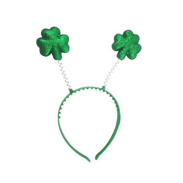 

glittered shamrock boppers party hat st. patricks day headband