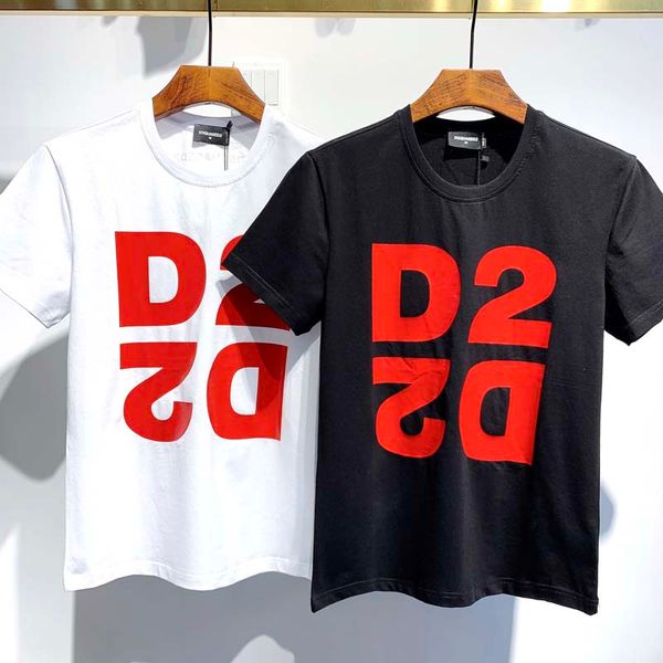 

2020ss spring and summer new high grade cotton printing short sleeve round neck panel t-shirt size: -l-xl-xxl-xxxl f65, White;black
