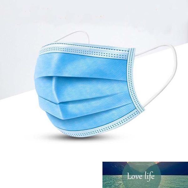 

50 pcs 3 layer disposable anti virus protective face mouth masks anti pm2.5 influenza bacterial facial dust-proof safety masks