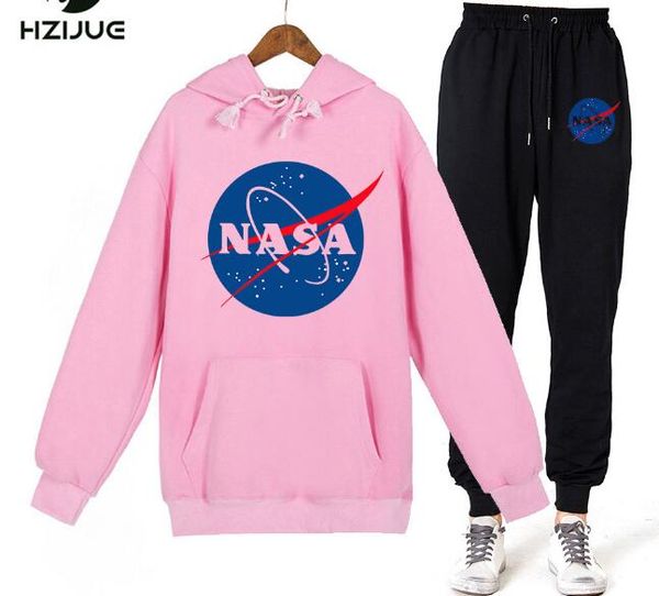 

Мода 2pcs наборы Письмо Женщины Мужчины костюмы Black Осень Зима Письмо Печать Tracksuit М