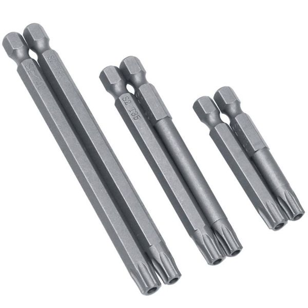 

11pcs screwdriver bit set hexagonal shank long screwdriver bits 75mm/100mm