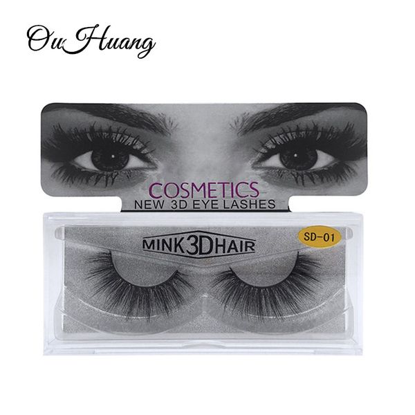 

3d mink false eye lashes natural 100% handmade thick false eyelashes extension soft eye lashes mink eyelashes makeup