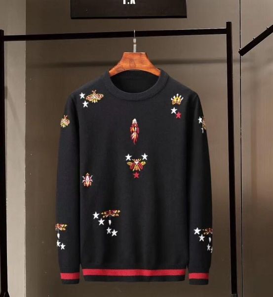 

20ss new luxury mens womens sweaters brand fashion long sleeve pullover casual blouse running wholesale b101608q, White;black