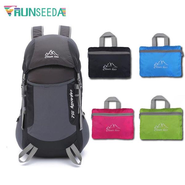 

портативный easy carry climbing рюкзак открытый кемпинга туризм плечо сумка складная lightweight для велоспорт езда велосипеды путешествия