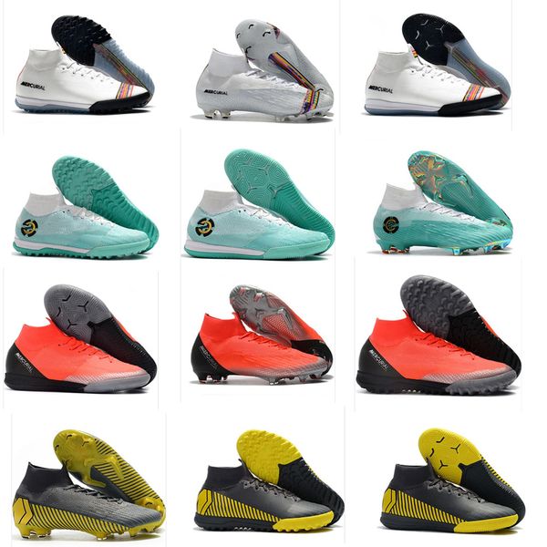 

новый в наличии mercurial superfly vi 360 elite fg вязать женские мужские футбольные бутсы cr7chaussures crampons football botas отличное ка