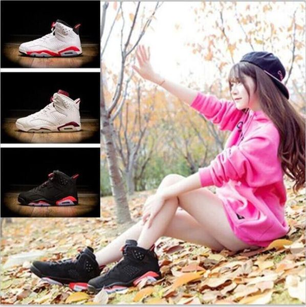

6s men basketball shoes unc blue black cat white infrared cement red carmine maroon gatorade alternate hare vi 6 golden harvest us 8-13