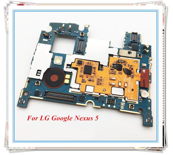 

original 32gb mainboard ~unlocked chips logic board for lg nexus 5 d821 d820 motherboard android system well worked ing