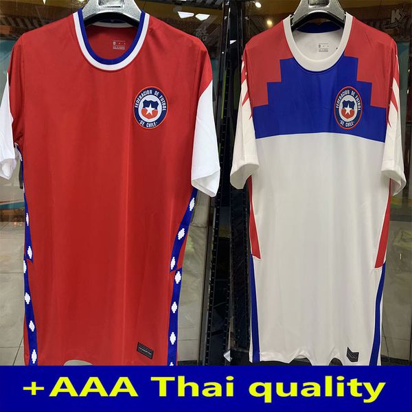 

20 21 chile maillots de foot soccer jersey national team vargas medel vidal alexis 2020 2021 football shirt, Black;yellow