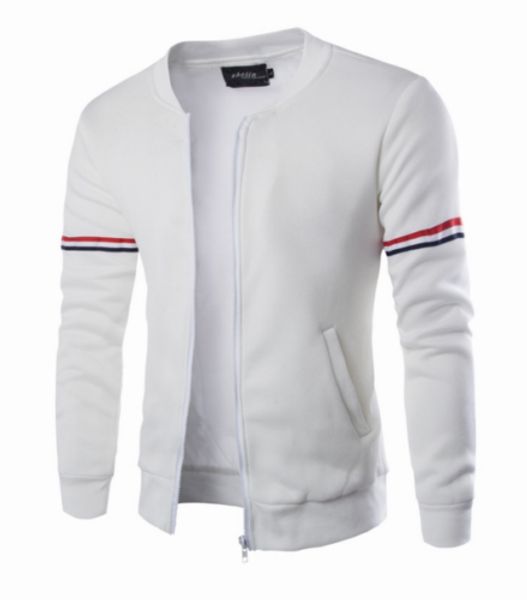 

simple men's t-shirt wild style jacket long sleeves xs-3xl sweatshirt jk57, Black