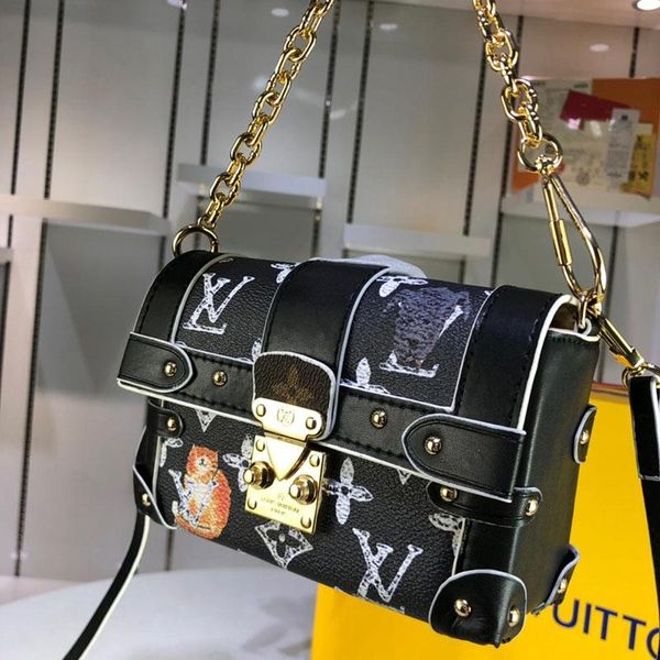 

New fa hion luxury de igner bag leather making de igner handbag uper large capacity cla ic fa hion model m63891