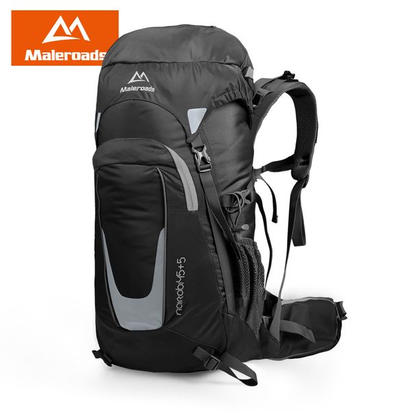 

cool sport backpack professional mountaineering bag for men women hiking camping backpack travel climbing bag brand quality 45l