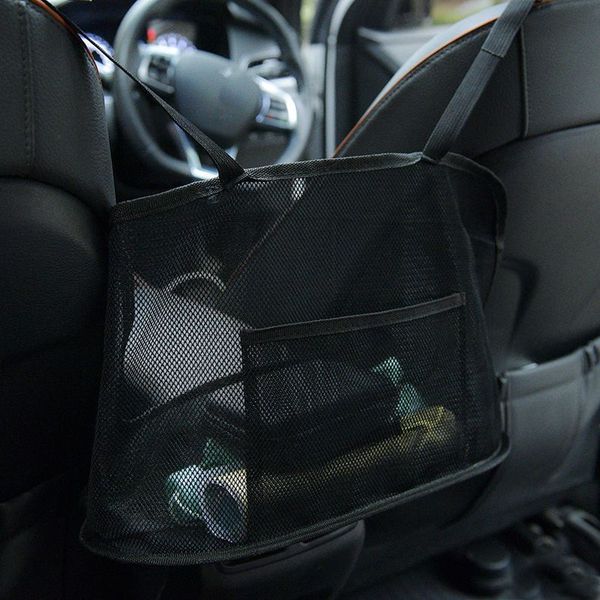 

универсальный автомобиль сетка организатор спинка сиденья чистая сумка для хранения всякой всячины сумка для хранения заднего сиденья сетка