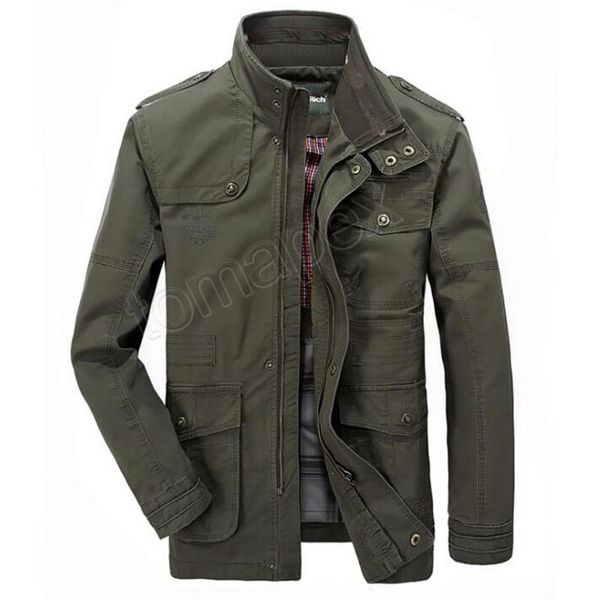 

jacket men causal cotton windbreaker long jackets mens military outwear flight jacket plus size 7xl men's trench pocket coats, Black;brown