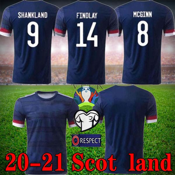 

20 21 thai scotland soccer jersey euro cup 2020 scotland football shirt robertson fraser naismith mcgregor christie forrest men kid camis, Black;yellow