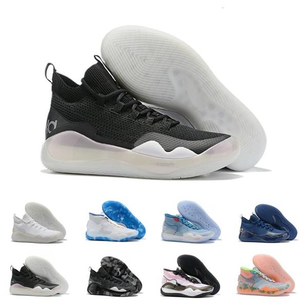 

mvp kevin durant kd 12 anniversary university 12s xii oreo men basketball shoes usa elite kd12 sport sneakers