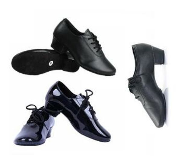

new 2017 ballroom latin salsa tango dance shoes boy latin shoes kids, Black