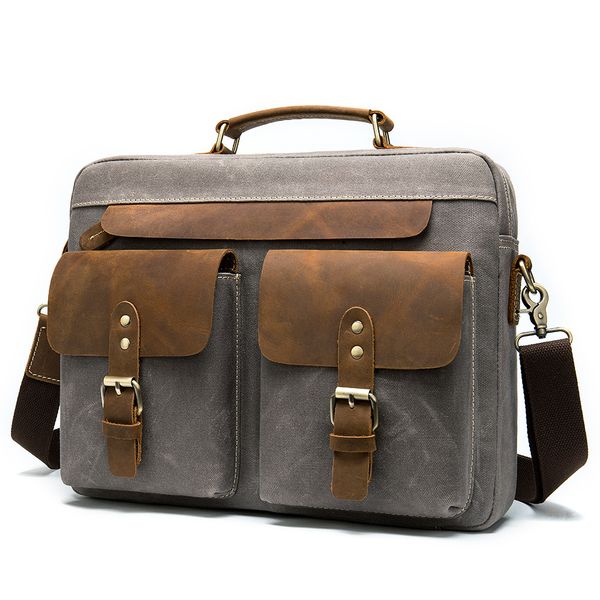

briefcases mens bags leather vintage business office bag lapmale lawyer