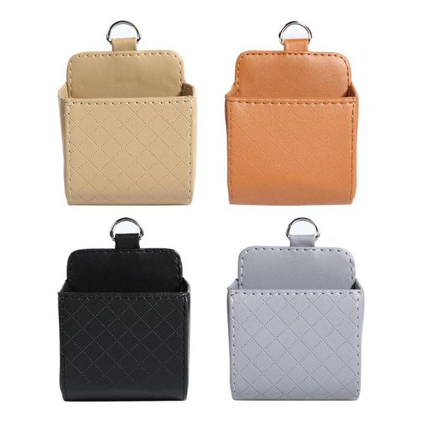 

1pcs automobile air outlet telephone seat bag automobile air outlet mounting bracket telephone seat bag sundries box