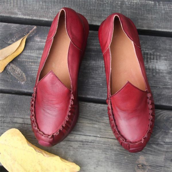 

womens handmade leather loafers,retro slip ons red platforms, Black
