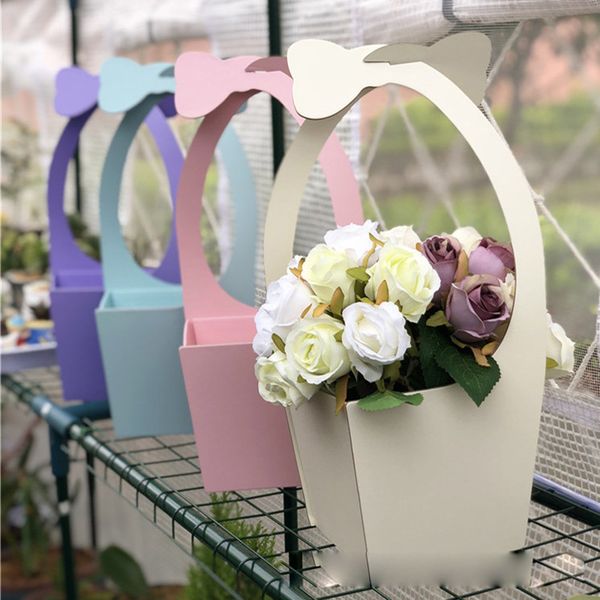 

10pcs a set folding portable fashion flower arrangement gift box.w6635