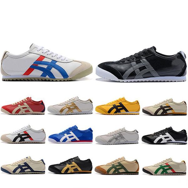 

2019 new onitsuka tiger men women running shoes athletic outdoor boots designer casual shoes mens trainers sneakers size 36-44, Black
