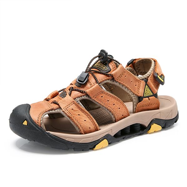 

mens sandals men leather black rubber men summer shoes casual big size gladiator sandals for men casual shoes beach soft bottom