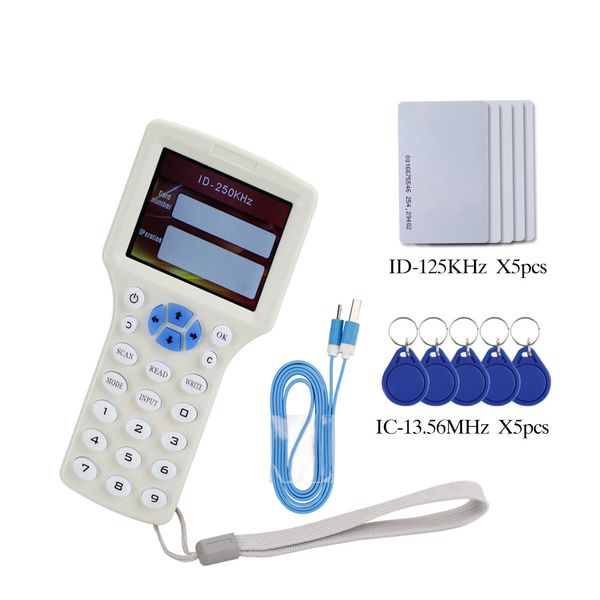

10 Частотный NFC Копир Считыватель Писатель RFID Дверной Телефон Ключ дубликатора EM ID