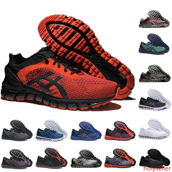 

designer running shoes for men gel-quantum 360 shift knit 2 stability weaves buffer athletic mens shoes red black white brown green runners