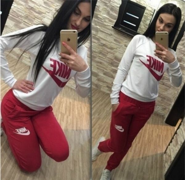 

2019 new arrival women active set tracksuits hoodies sweatshirt+pants running sports set long sleeves and pants ing, Gray