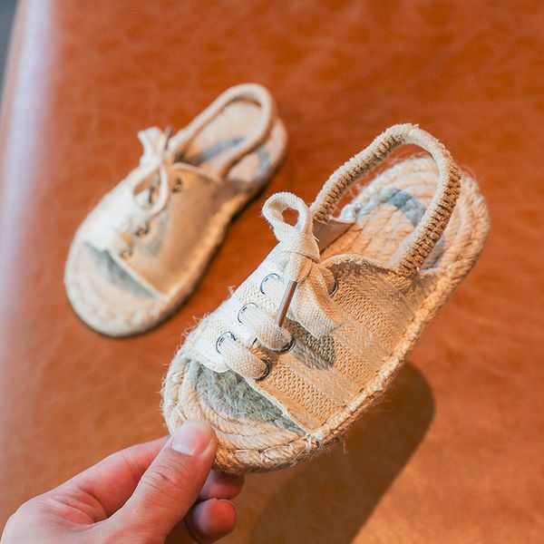 

дети ulknn свободного покроя сандалии девушки 2020 малыша прохладный обувь эластичная серия белье плоский верх обувь мальчик студент группы, Black;red