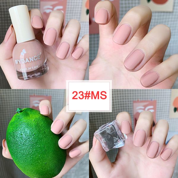 

matte nail polish satin velvet long-lasting nail polish for girls art decoration qrd88