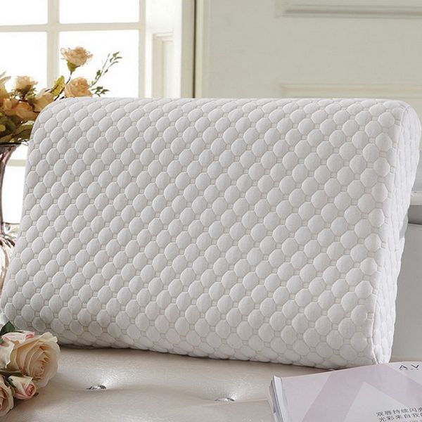 

memory foam pillow bedding pillow cervical health care orthopedic neck fiber slow rebound home textile home garden
