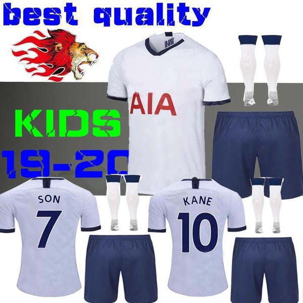 

19 20 kane ndombele occer jer ey 2019 2020 luca erik en dele on tottenhame jer ey football kit hirt kid kit et uniform child boy