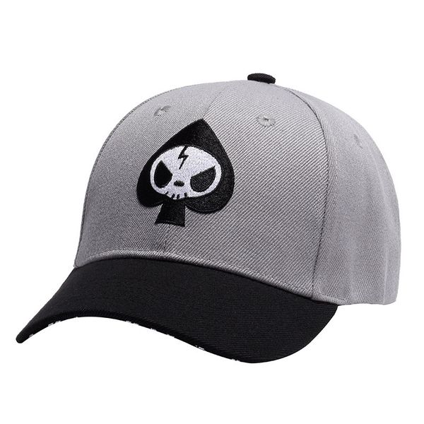 

2019 new embroidered baseball cap outdoor sports hat men and women wild casual hat fashion dad, Blue;gray