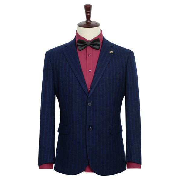 

new men autumn two piece suepr large blue stripe groom formal mens wedding suits plus size xl-3xl4xl5xl6xl7xl8xl9xl, White;black