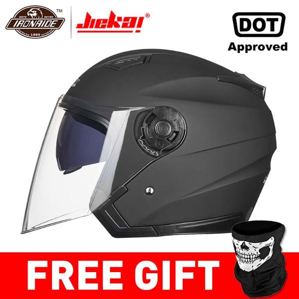 

jiekai helmet motorcycle open face motorcycle helmet moto helmets motocicleta cascos para motorbiker scooter riding