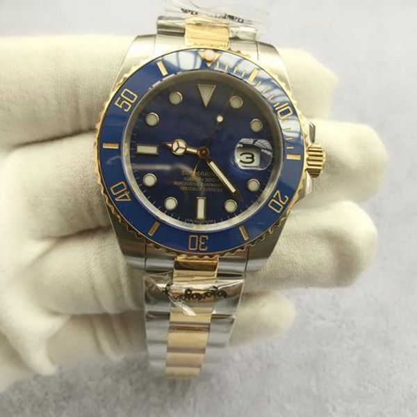 

mechanical sale v3 bezel stainless 50m waterproof sapphire ceramic watch mens steel 40mm 116610ln ship1 men's watches auto kwqr, Slivery;brown