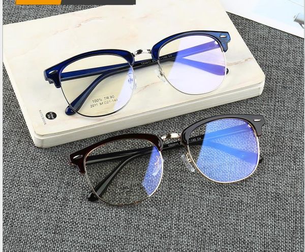 

мужская бровь кадр близорукость очки полный кадр новое плоское зеркало tr90 очки кадр, White;black