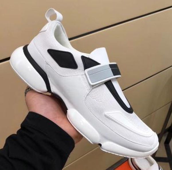 

2019 cloudbust casual shoes 18ss designer sneakers casual shoe men womens genuine leather fashion paste shoes n2 lll, Black