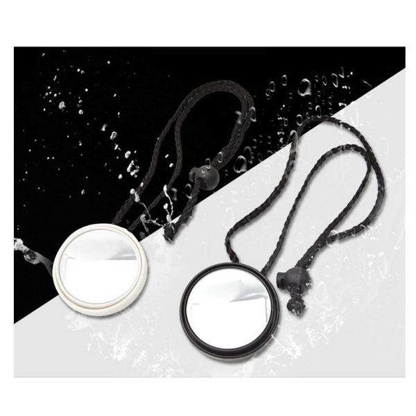 

2x diving rearview mirror rotatable diver survival equip underwater snorkeling mirrors